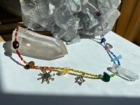 Rainbow Crystals & Aura Quartz Choker