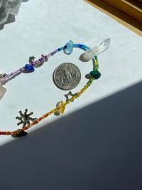 Rainbow Crystals & Aura Quartz Choker