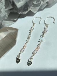 Pink .925 Silver Flower Earrings | Spring Fever Collection