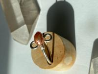 Dainty Pearl Sterling Silver Ring