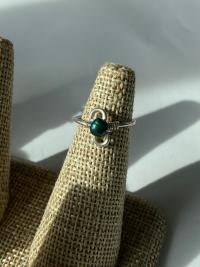 Dainty Pearl Sterling Silver Ring