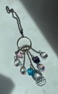 Third Butterfl”eye” Crystal Sun Catcher